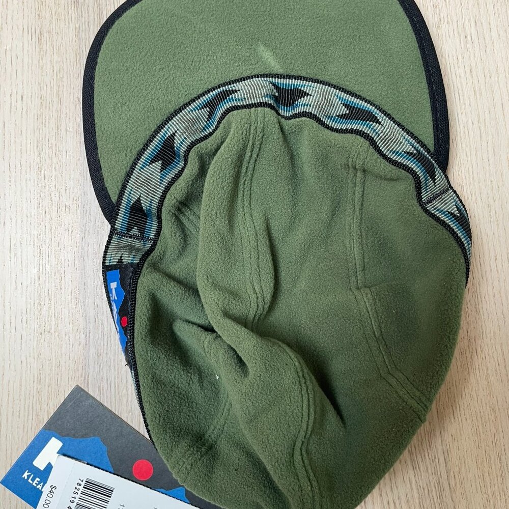 NWT Kavu Fleece Strapcap in Moss